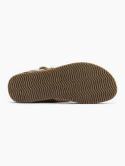 Damen 5th Avenue Leder Zehentrenner