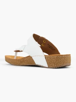 Damen 5th Avenue Leder Zehentrenner