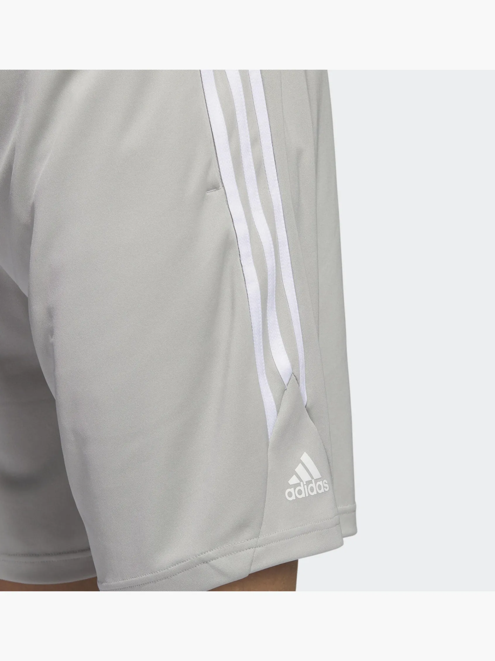 Herren adidas Legends 3-Streifen Basketball Shorts
