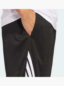 Herren adidas Legends 3-Streifen Basketball Shorts