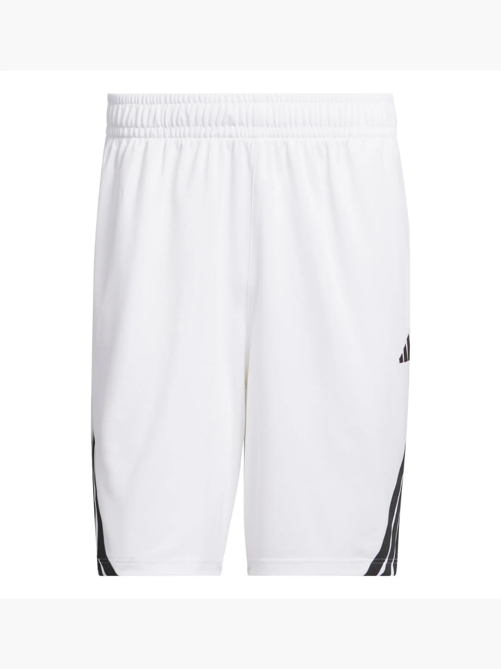 Herren adidas Legends 3-Streifen Basketball Shorts