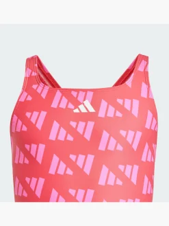 Kinder adidas Logo Graphic V-Back Kids Badeanzug