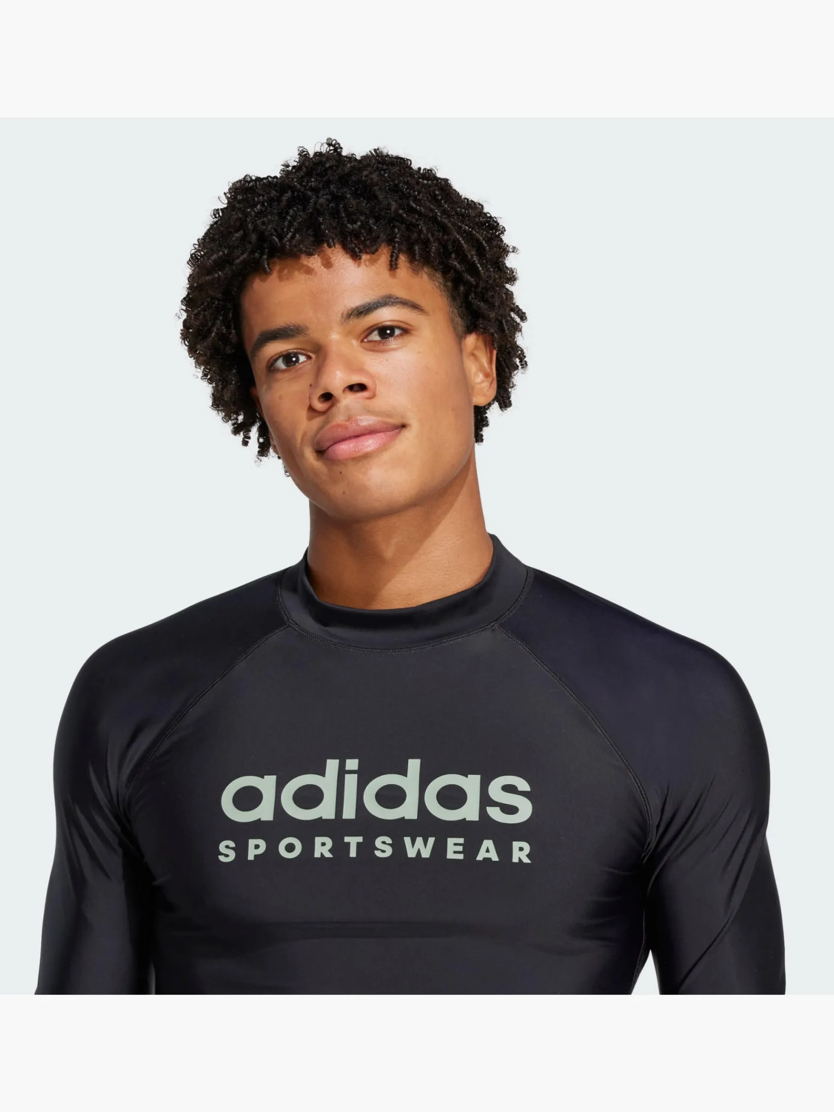 Herren adidas Long Sleeve Rashguard