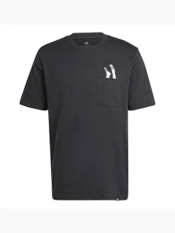 Herren adidas Lounge Slides Graphic Pocket T-Shirt