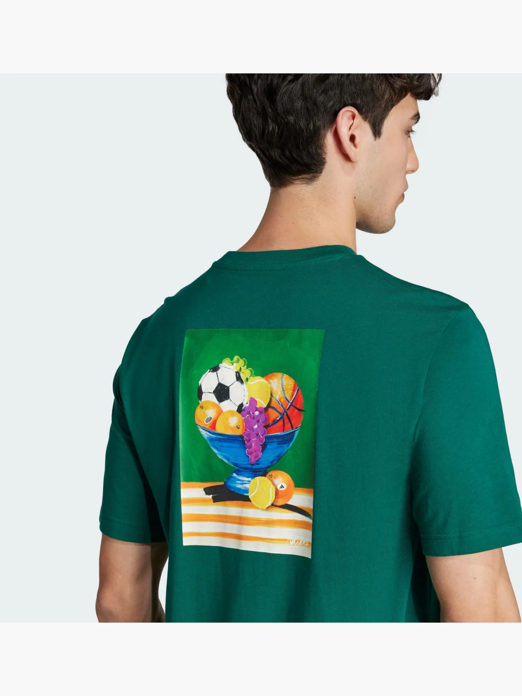 Herren adidas Lounge Still Life Bowl Graphic T-Shirt