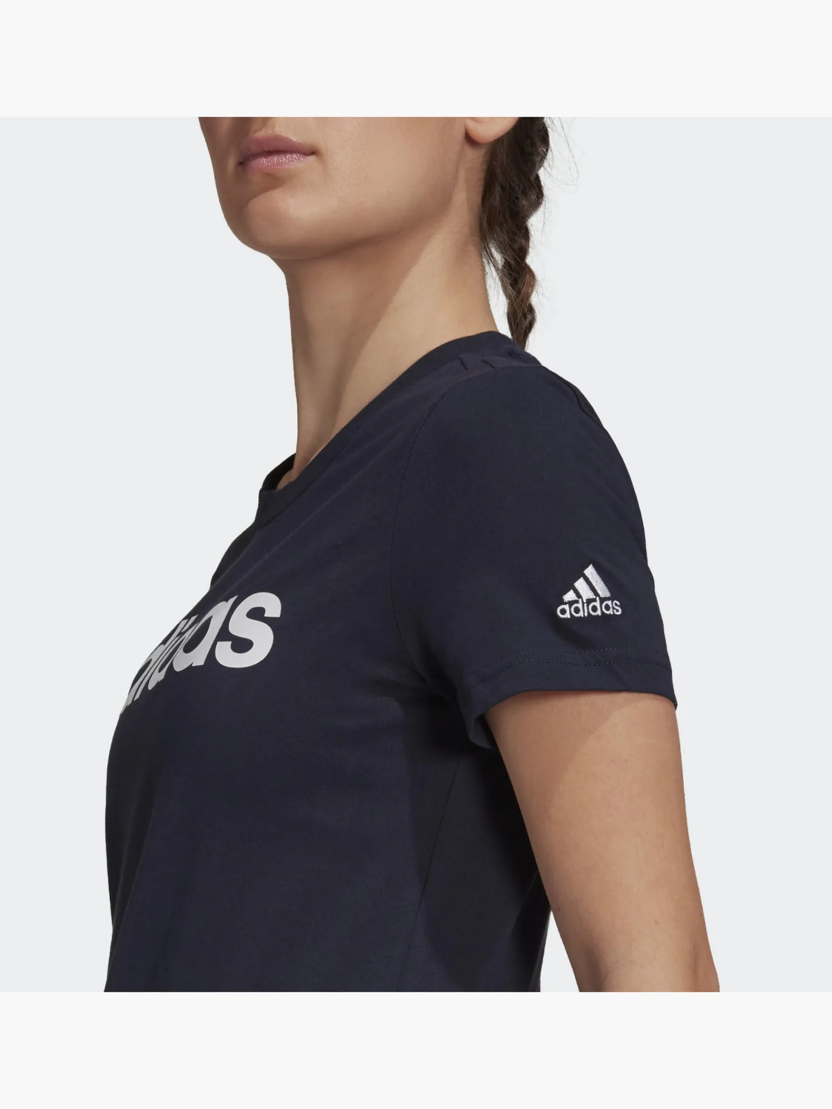 Damen adidas LOUNGEWEAR Essentials Slim Logo T-Shirt