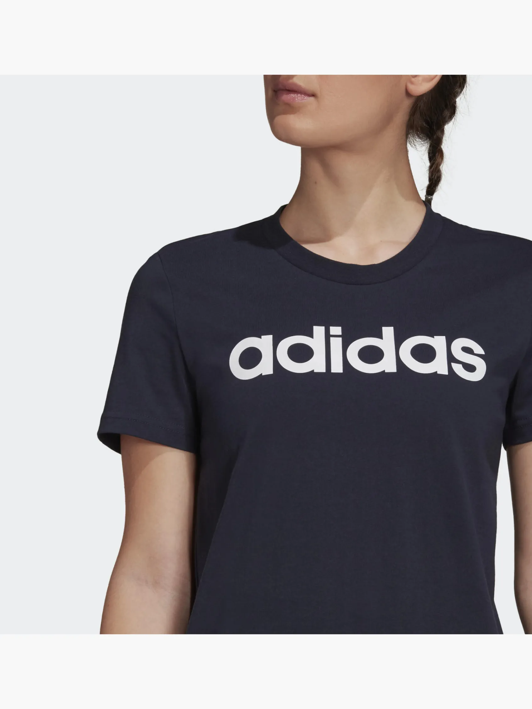 Damen adidas LOUNGEWEAR Essentials Slim Logo T-Shirt
