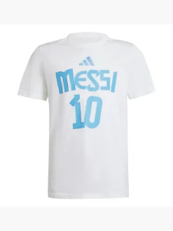 Kinder adidas Messi Name and Number Graphic Kids T-Shirt