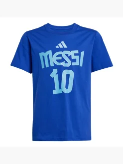 Kinder adidas Messi Name and Number Graphic Kids T-Shirt