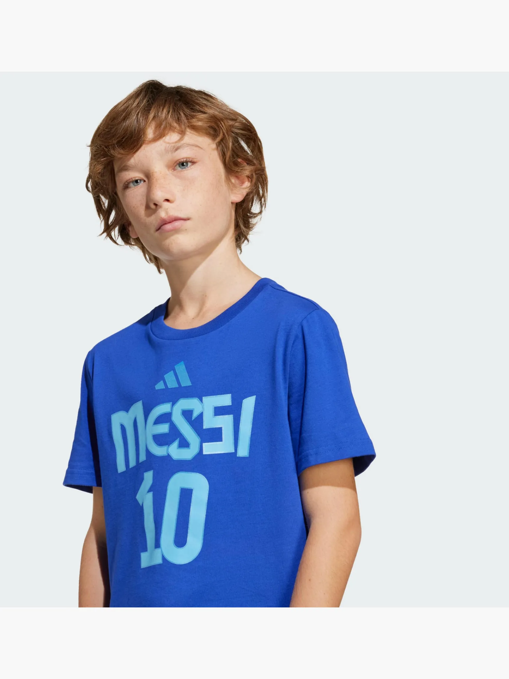 Kinder adidas Messi Name and Number Graphic Kids T-Shirt