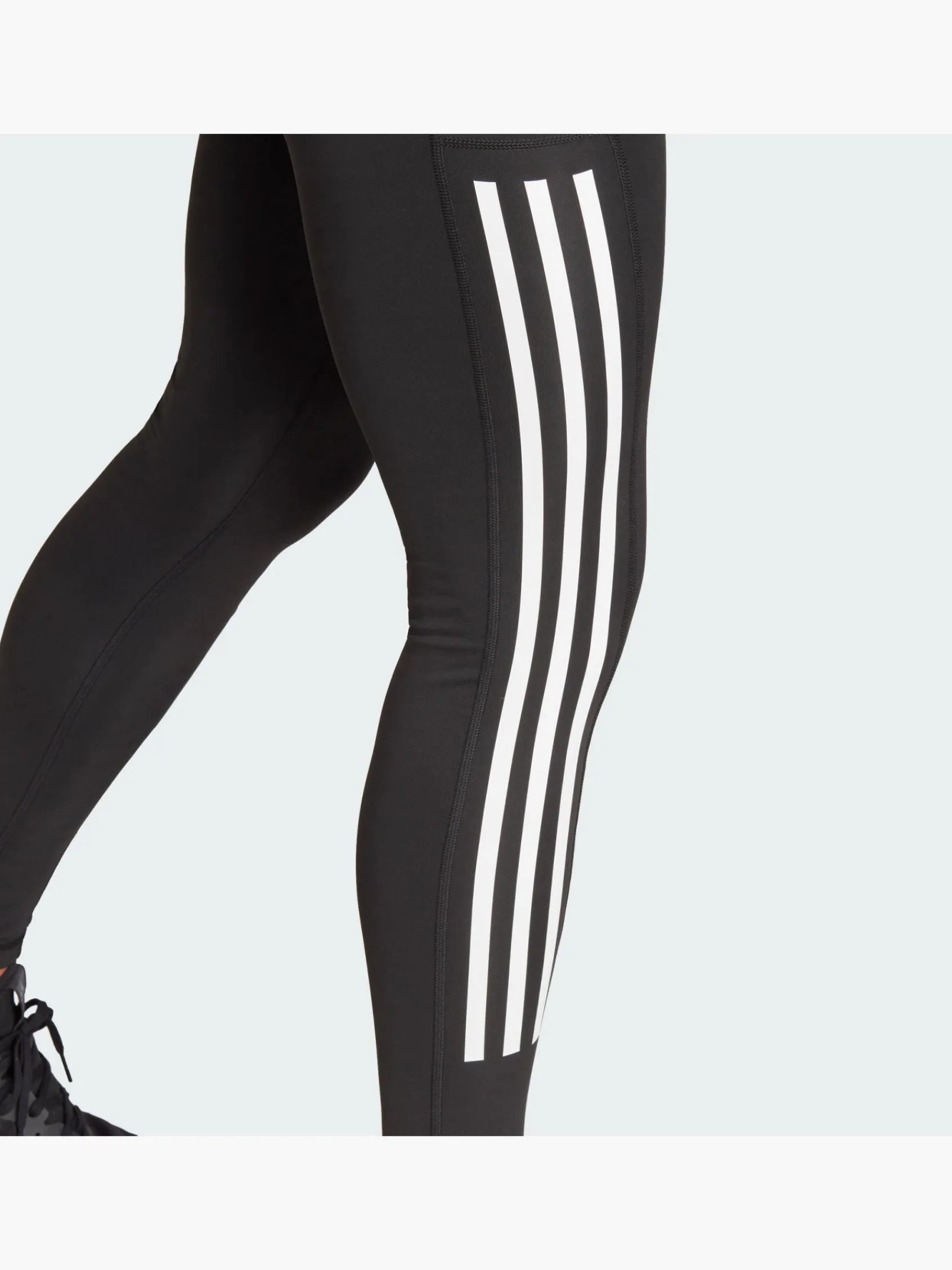Damen adidas Optime 3-Streifen Full-Length Leggings