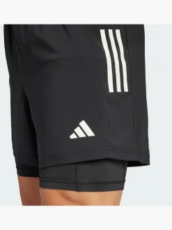 Herren adidas Own the Run CLIMACOOL 2-in-1 Shorts