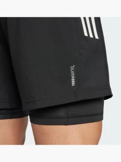 Herren adidas Own the Run CLIMACOOL 2-in-1 Shorts