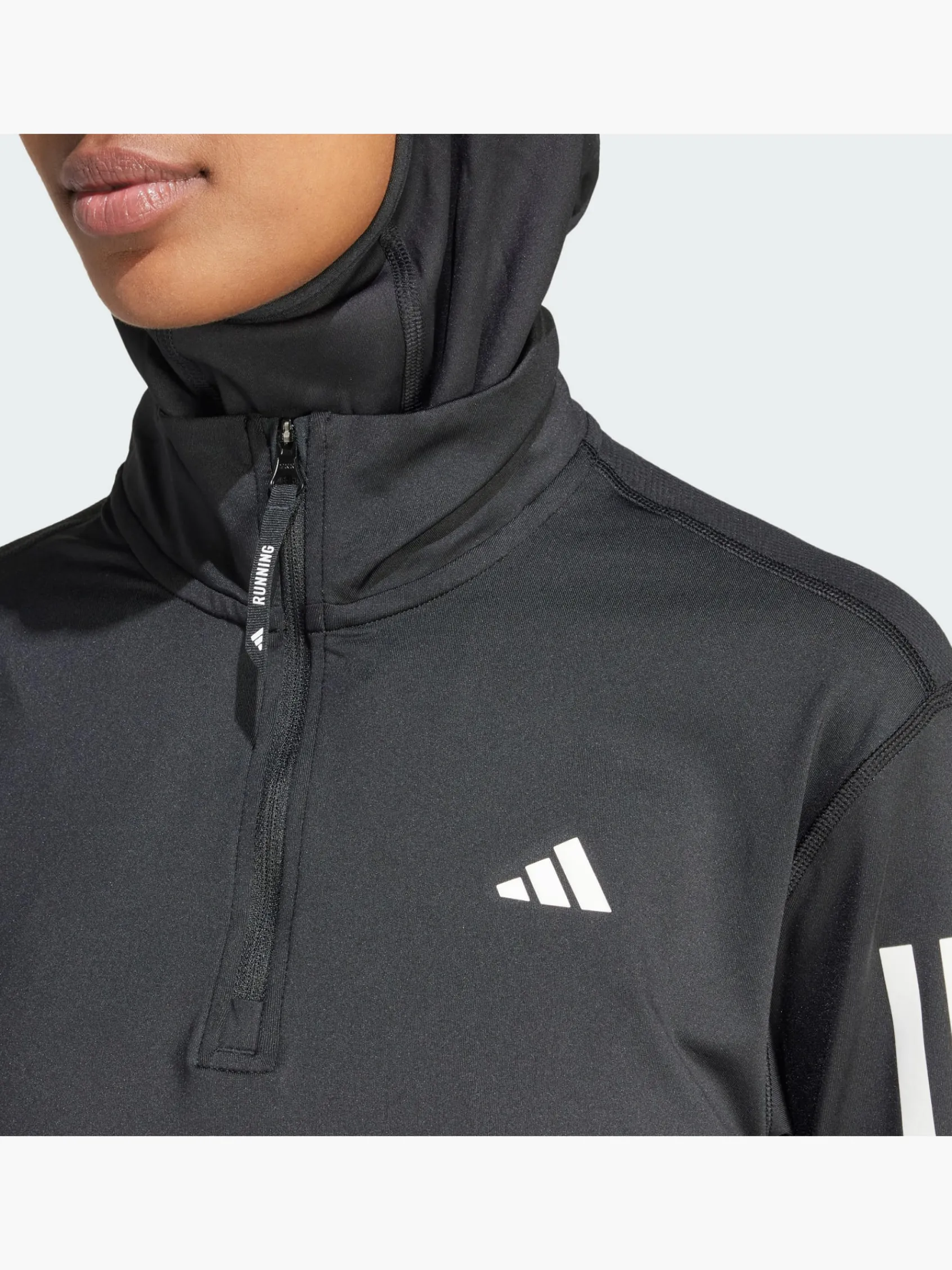 Damen adidas Own the Run Half-Zip Oberteil