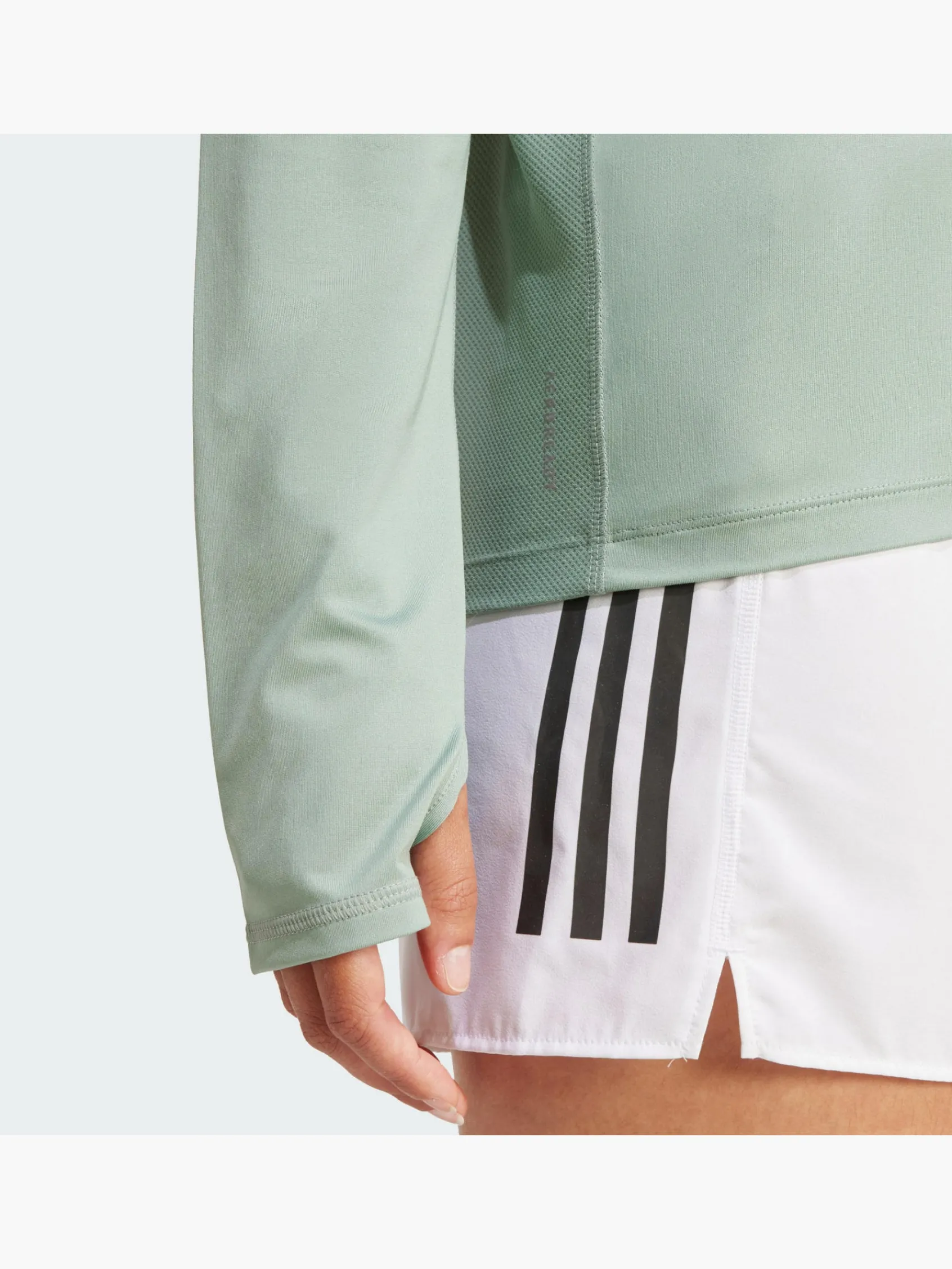 Damen adidas Own the Run Half-Zip Oberteil