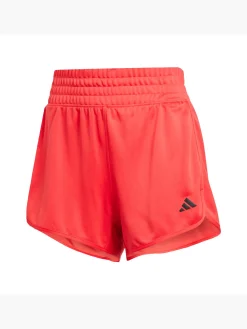 Damen adidas Pacer Essentials Knit High-Rise Shorts