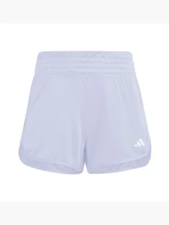 Damen adidas Pacer Essentials Knit High-Rise Shorts