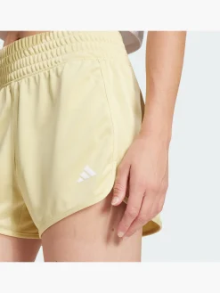 Damen adidas Pacer Essentials Knit High-Rise Shorts