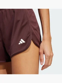 Damen adidas Pacer Essentials Knit High-Rise Shorts