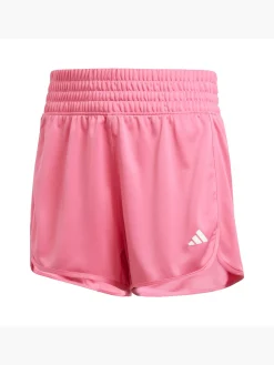 Damen adidas Pacer Essentials Knit High-Rise Shorts