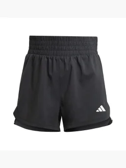 Damen adidas Pacer Training 3-Streifen Woven High-Rise Shorts