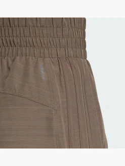 Damen adidas Pacer Training 3-Streifen Woven High-Rise Shorts