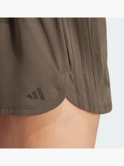 Damen adidas Pacer Training 3-Streifen Woven High-Rise Shorts