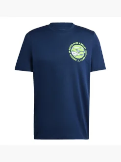Herren adidas Racket Sport Rebels Graphic T-Shirt