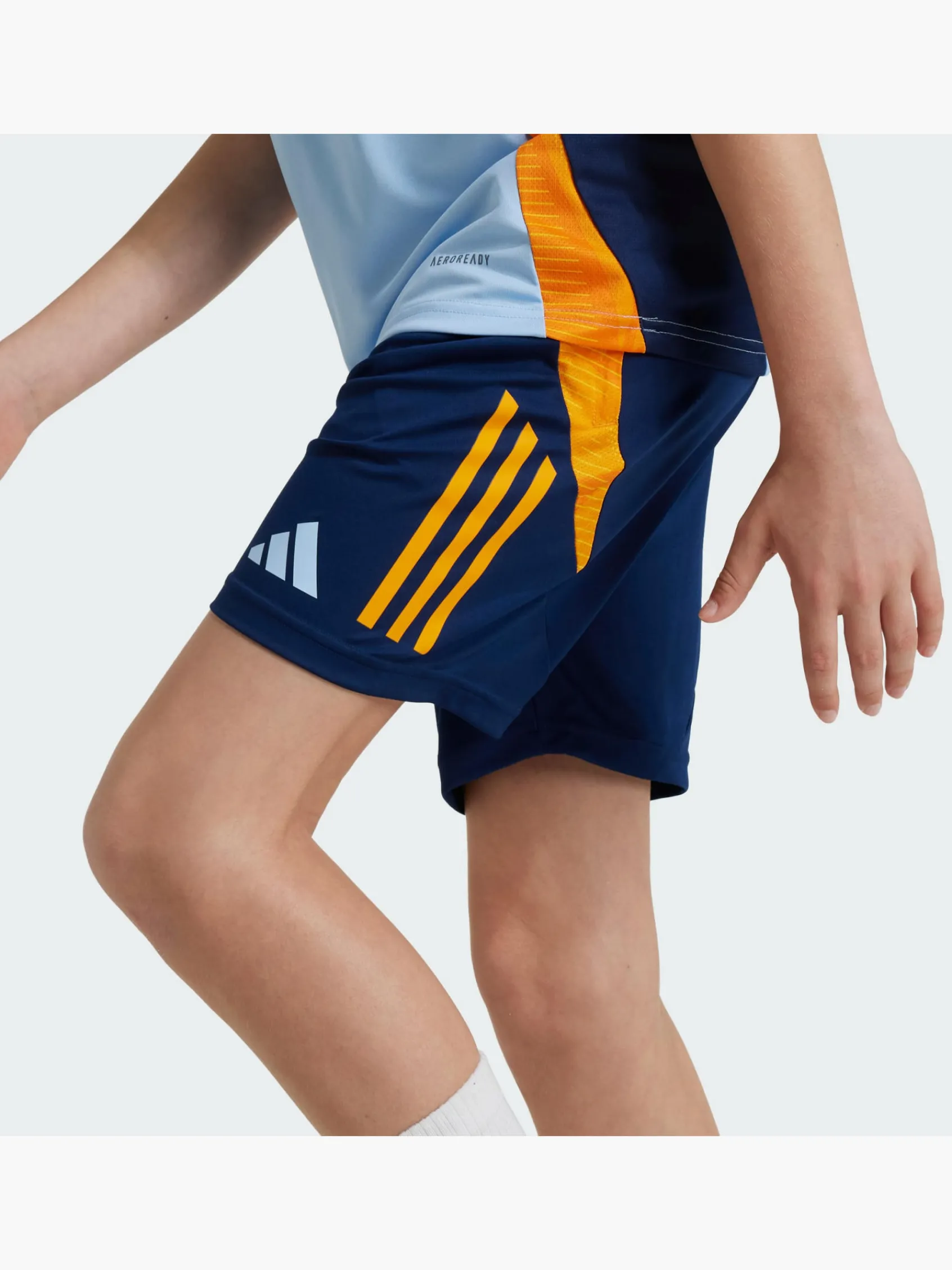 Kinder adidas Real Madrid Tiro 24 Competition Kids Trainingsshorts