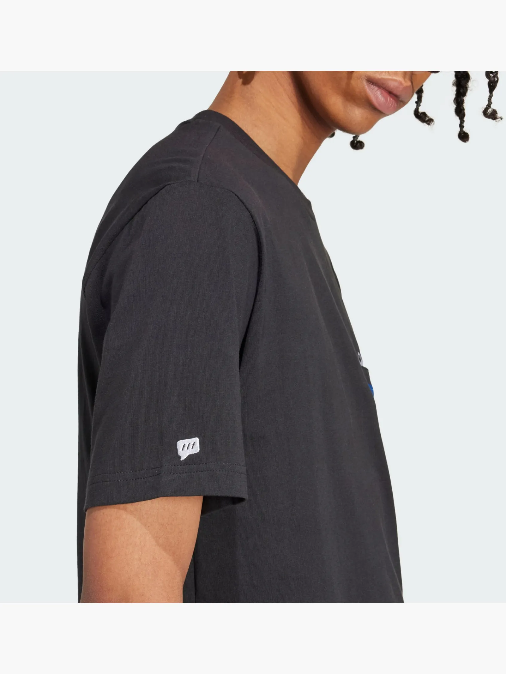 Herren adidas Remoji Pocket Graphic T-Shirt