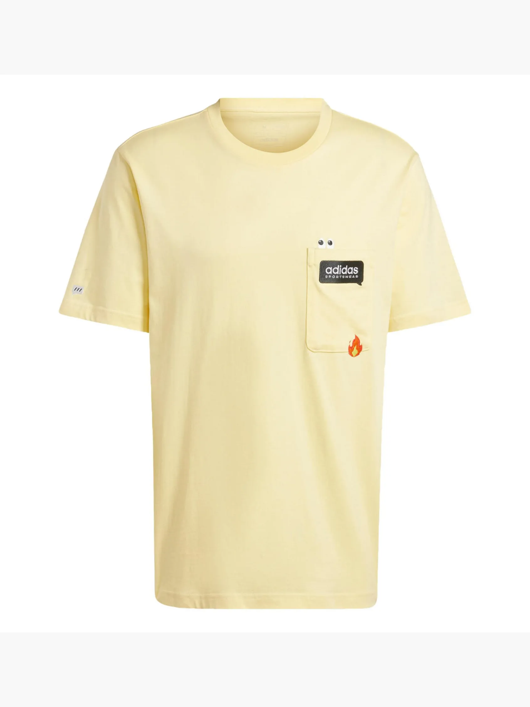 Herren adidas Remoji Pocket Graphic T-Shirt