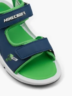 Kinder Minecraft Sandale - mit Licht