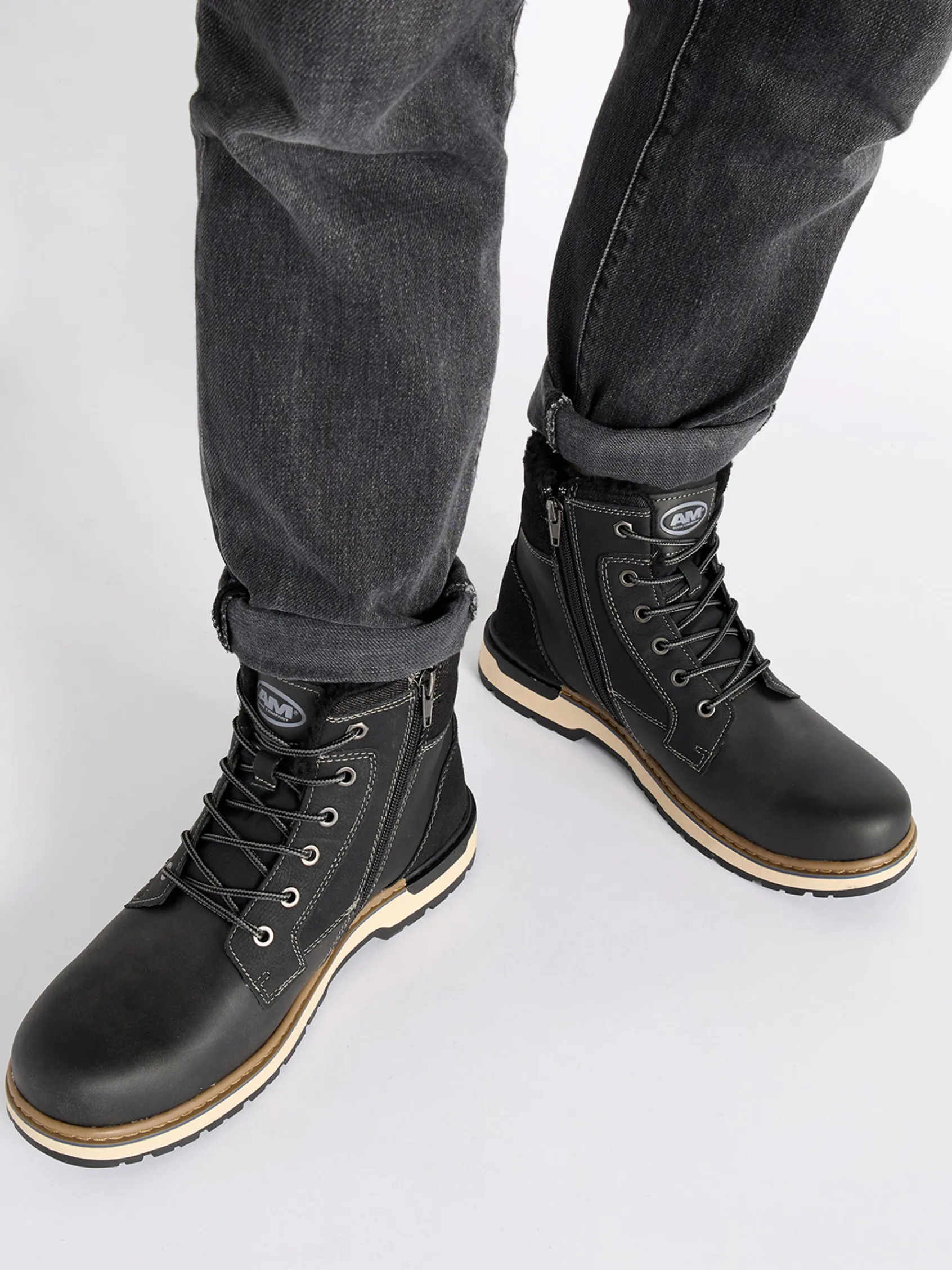 Herren AM SHOE Schnürboots