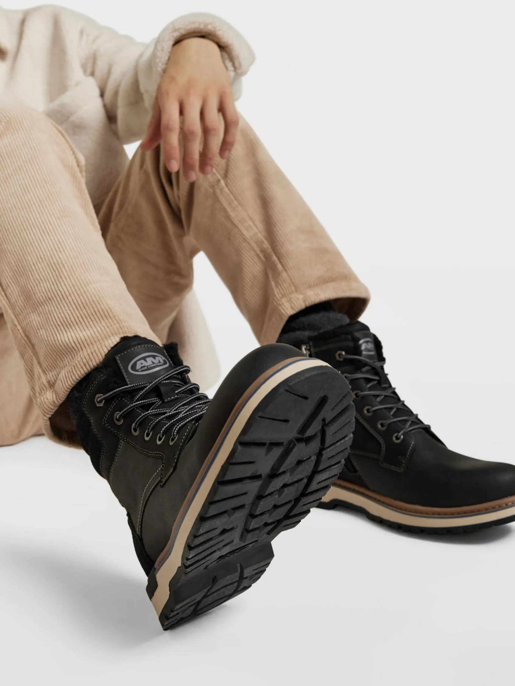 Herren AM SHOE Schnürboots