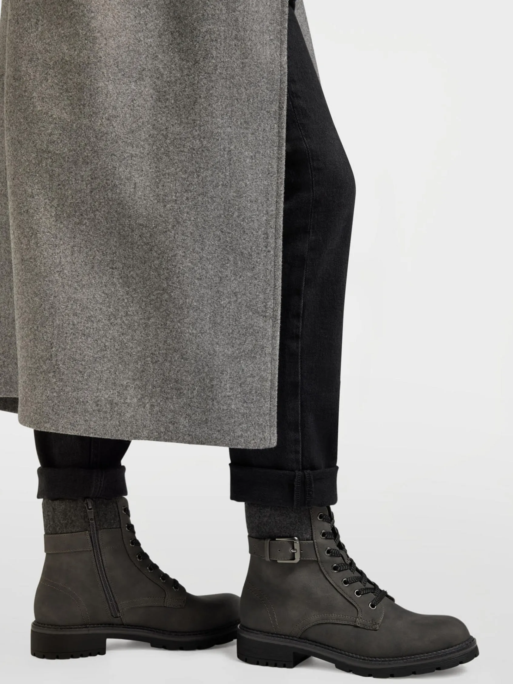 Damen Landrover Schnürstiefelette