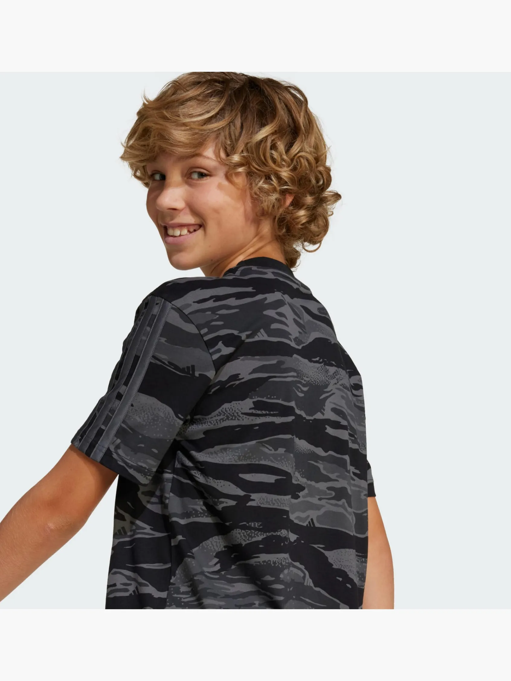 Kinder adidas Seasonal Essentials Camo Kids T-Shirt