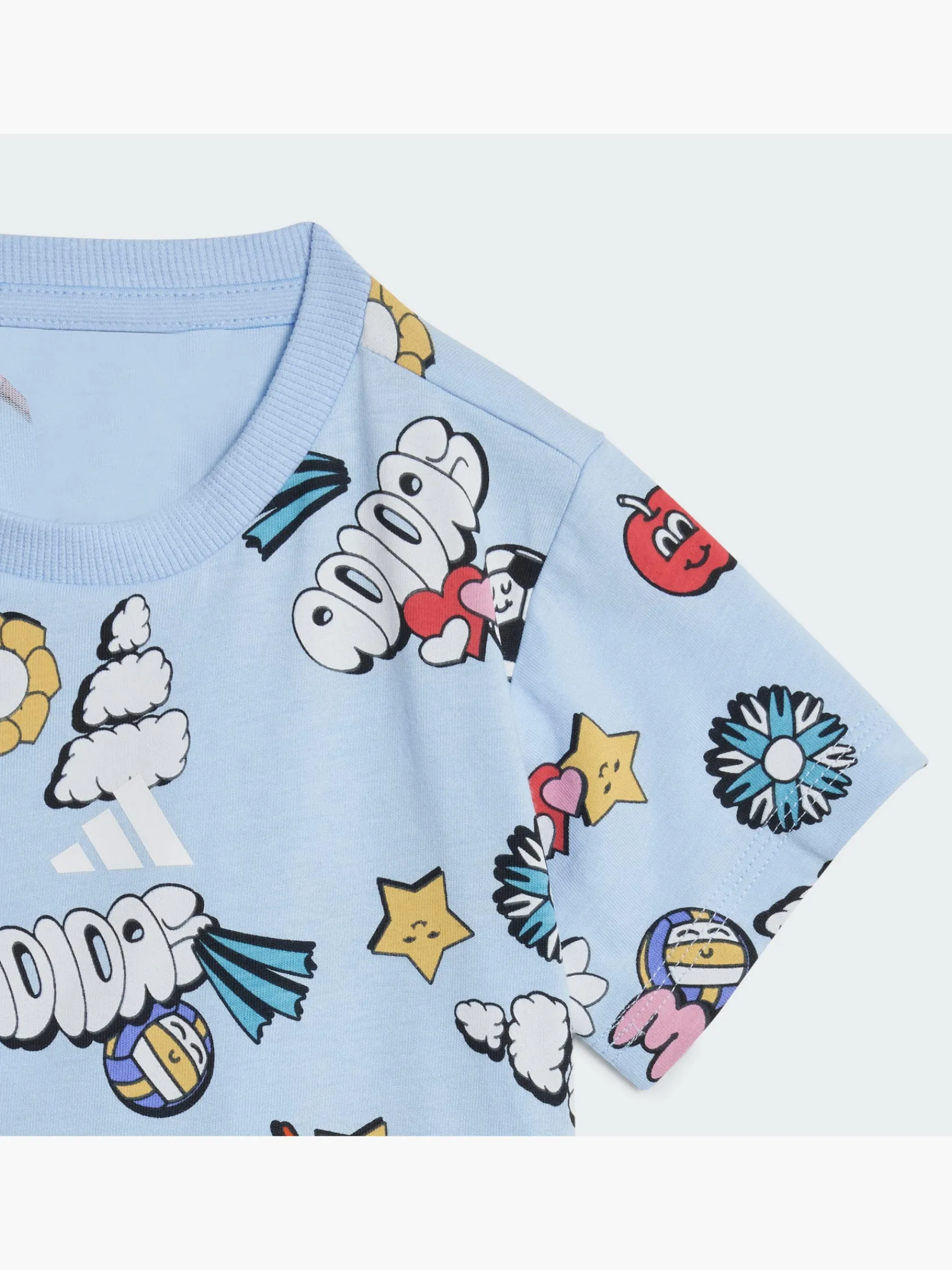 Kinder adidas Seasonal Essentials Fun Allover Print Kids Set