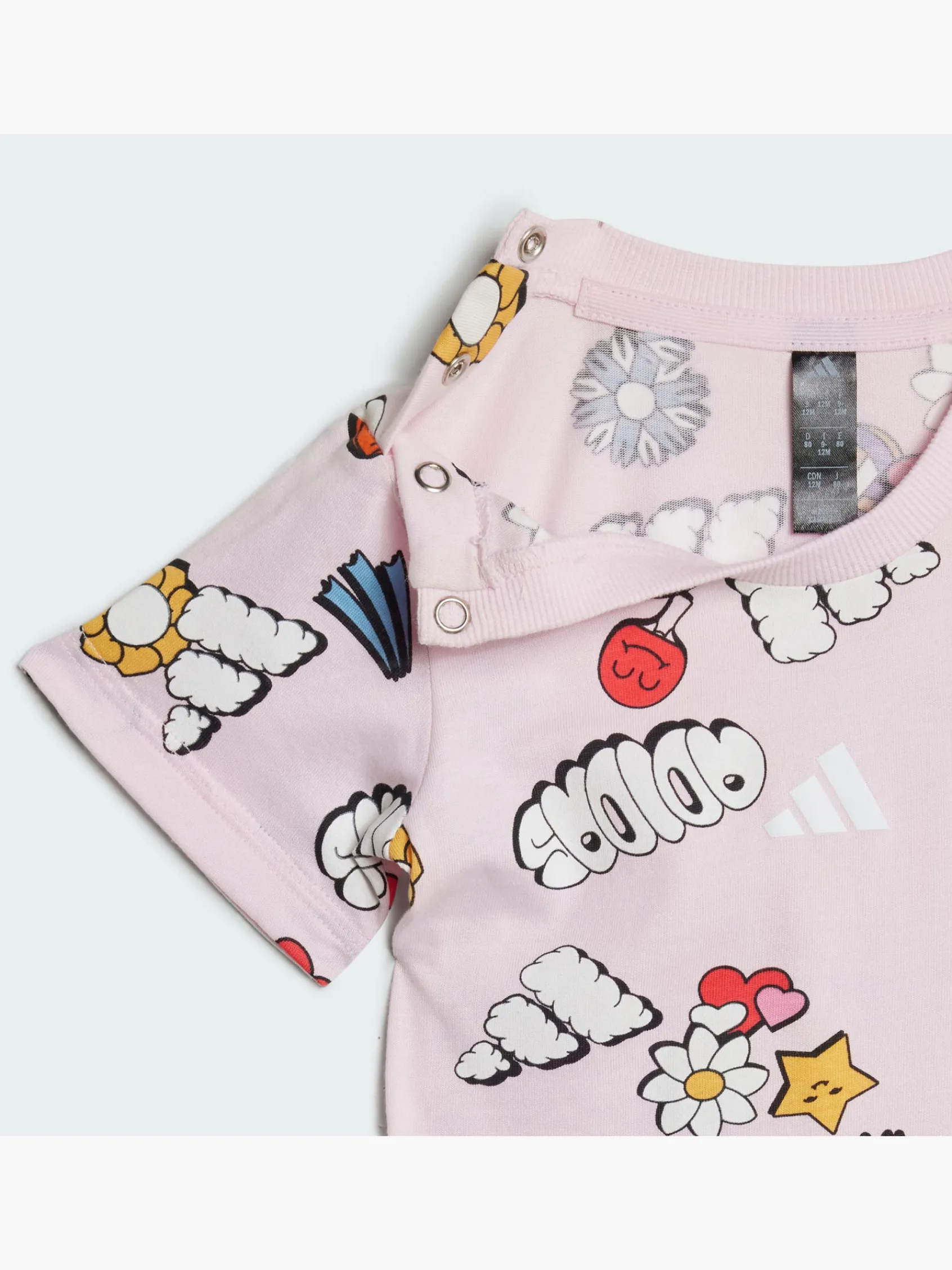 Kinder adidas Seasonal Essentials Fun Allover Print Kids Set