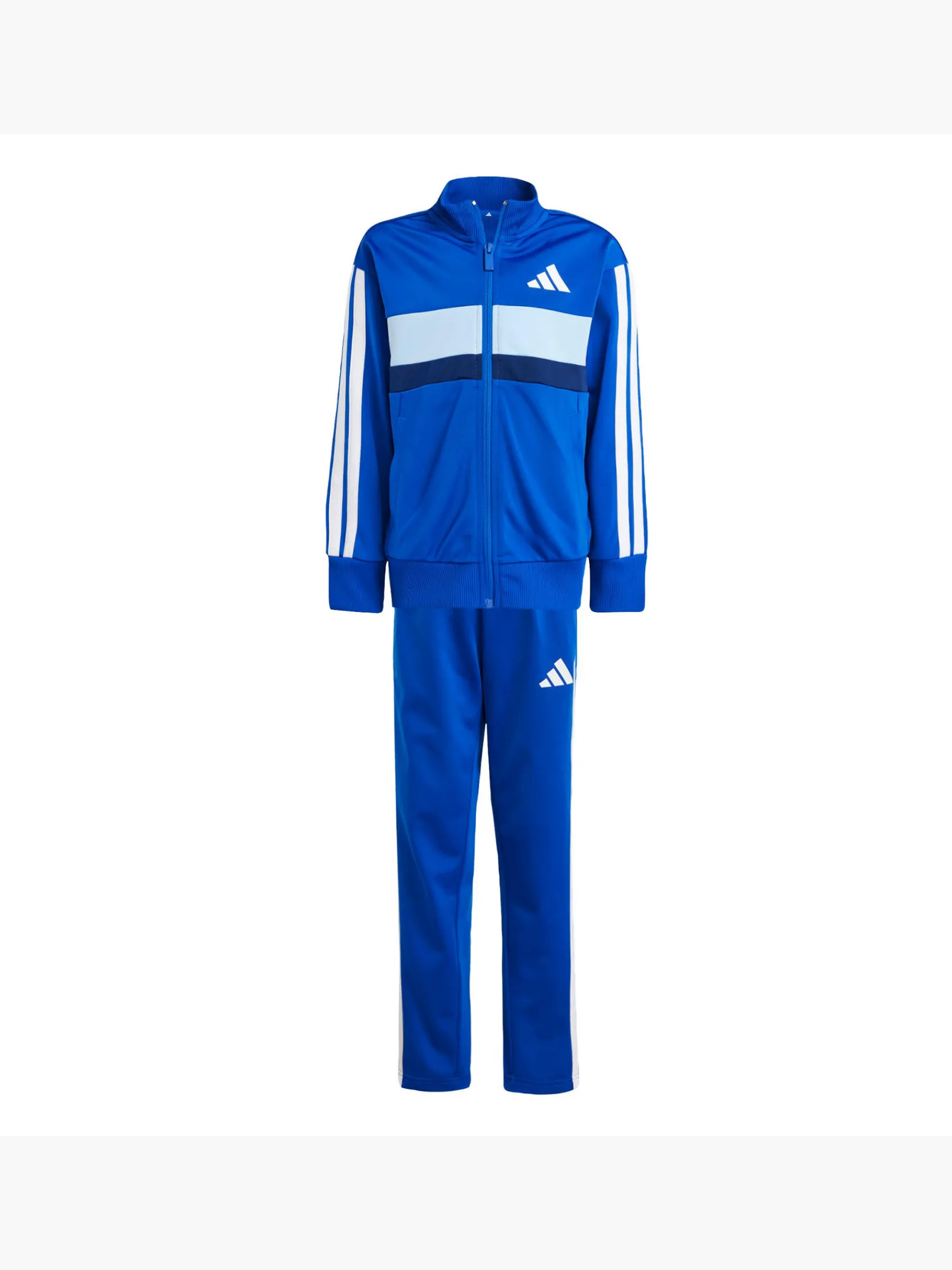 Kinder adidas Seasonal Essentials Tiberio 3-Streifen Tricot Kids Trainingsanzug