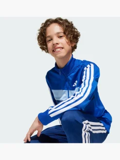 Kinder adidas Seasonal Essentials Tiberio 3-Streifen Tricot Kids Trainingsanzug