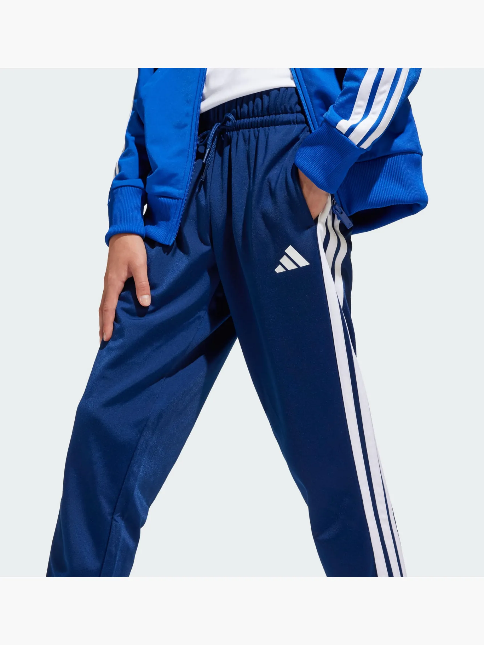 Kinder adidas Seasonal Essentials Tiberio 3-Streifen Tricot Kids Trainingsanzug