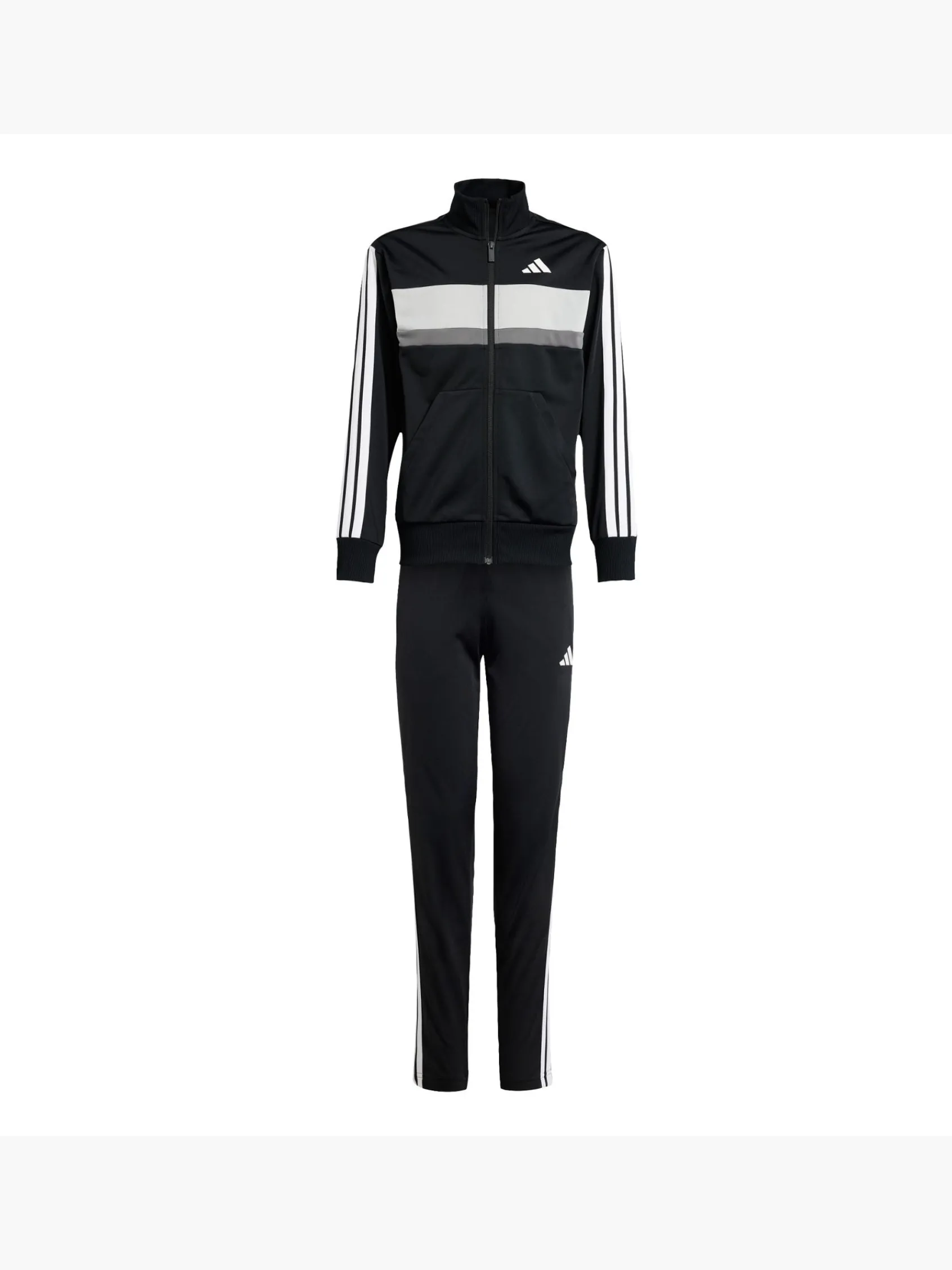 Kinder adidas Seasonal Essentials Tiberio 3-Streifen Tricot Kids Trainingsanzug