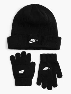 Kinder Nike Set aus Handschuhen und Mütze
