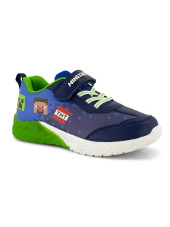 Kinder Minecraft Sneaker - mit Licht