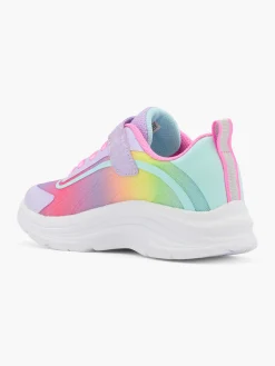 Kinder Skechers Sneaker RAINBOW FLASH - mit Licht