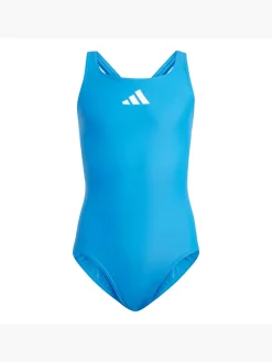 Kinder adidas Solid Small Logo Badeanzug