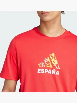 Herren adidas Spanien Fußball Fan Graphic T-Shirt
