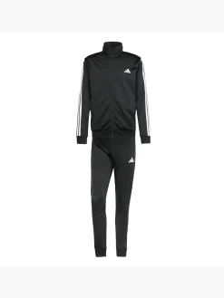 Herren adidas Sportswear Basic 3-Streifen Tricot Trainingsanzug