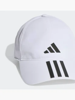 Herren adidas 3-Streifen AEROREADY Running Training Baseball Kappe