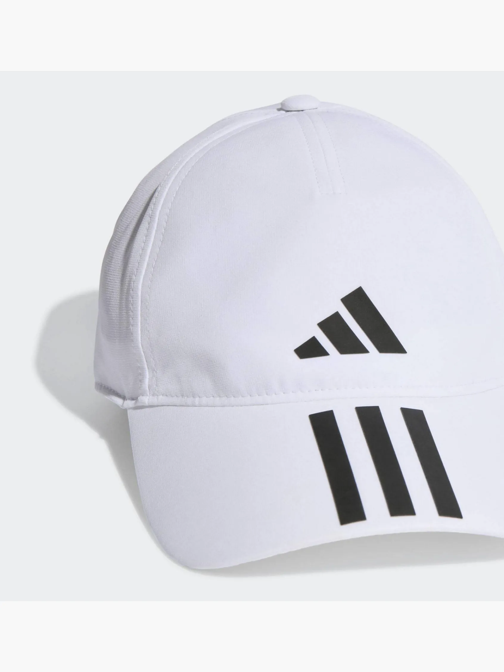 Herren adidas 3-Streifen AEROREADY Running Training Baseball Kappe